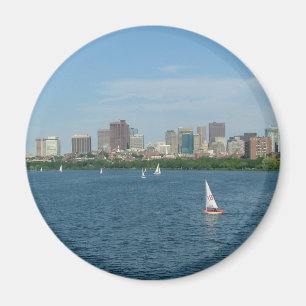 Boston und der Charles River Magnet