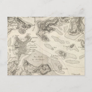 Boston und Umgebung Postkarte