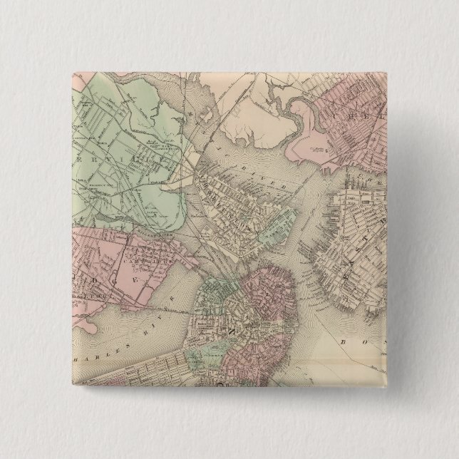 Boston und Vicinity Button (Vorderseite)