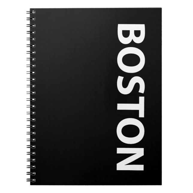 Boston USA Notizblock (Vorderseite)