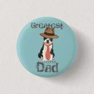 Boston-Vater Button