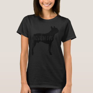 Boston Vater Funny Boston Terrier Pet Dog Vater T-Shirt