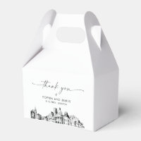 Boston Wedding Personalisiert Favor Box