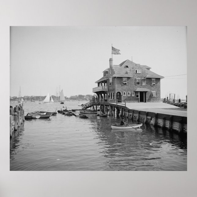 Boston Yacht Club Poster (Vorne)