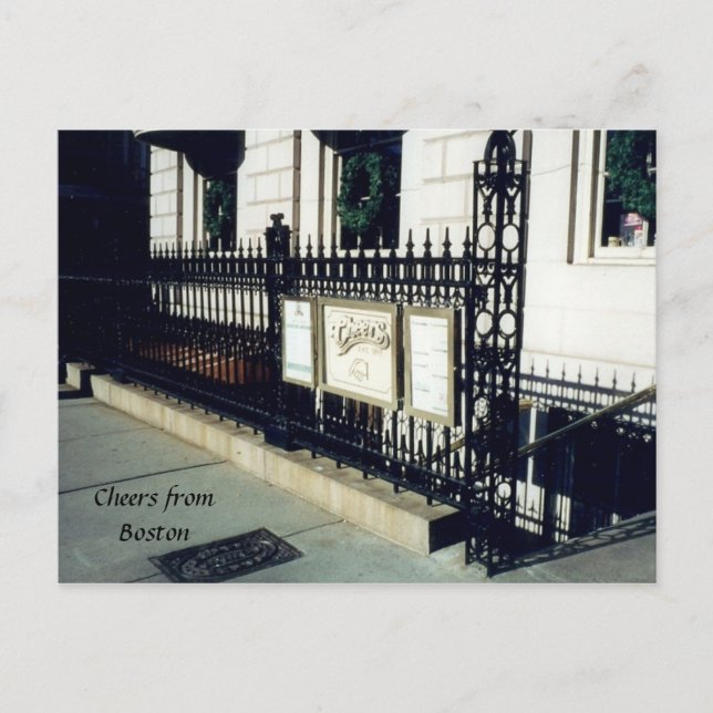 Bostoner Jubiläum Postkarte (Vorderseite)