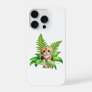 Bostonfarn Katzenfreundliche Pflanze Geschenk für iPhone 15 Pro Hülle