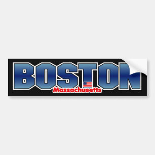 Bostonmassenstoßdämpfer Autoaufkleber
