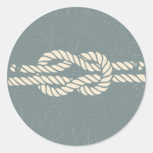 Bosun-Jones Knoten-Führer - das Hexe-Zugreifen Runder Aufkleber