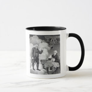 Boswell und der Geist von Samuel Johnson Tasse