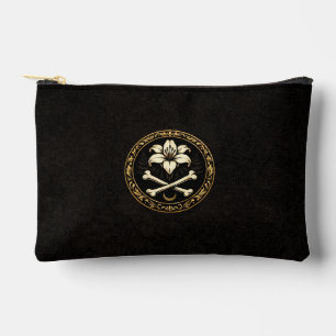 Botanic & Bones Wappen   Dark Academia Lily & Bone Zubehörtasche