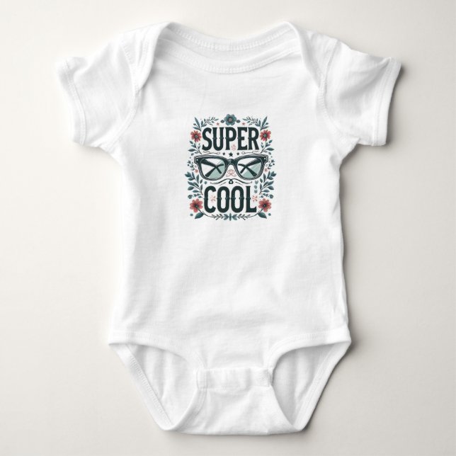 Botanic Cool Shades Baby Strampler (Vorderseite)