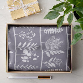 Botanic Rhythm Botanical Silhouettes Mute Lavender Seidenpapier