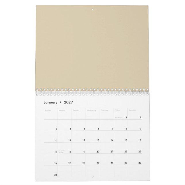 Botanical Bliss Kalender (Jan 2027)
