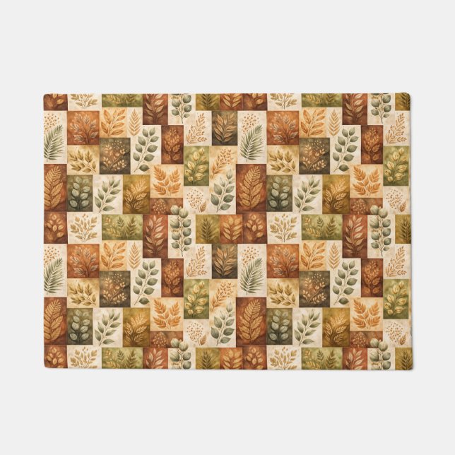 Botanical Blocks Fußmatte (Vorderseite)