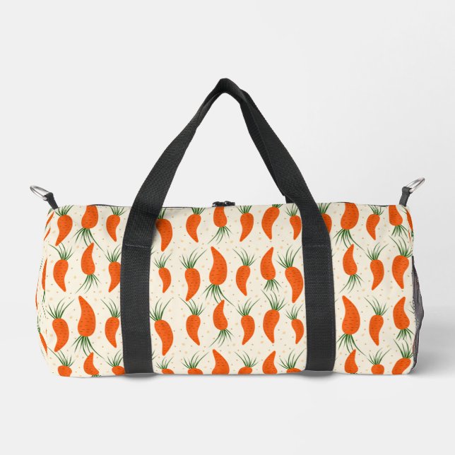 Botanical Carrots Collection Duffle Bag (Vorderseite)