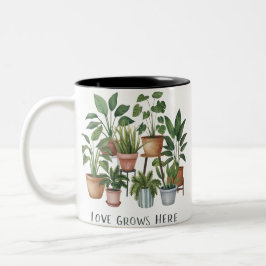 Botanical Coffee Mug Zweifarbige Tasse