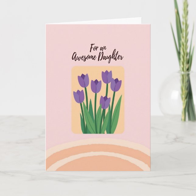 Botanical Daughters Grußkarte Karte (Vorderseite)