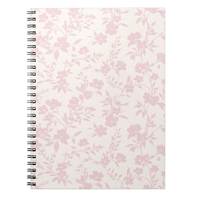Botanical Garden Blush Pink - Neutral Notizblock (Vorderseite)