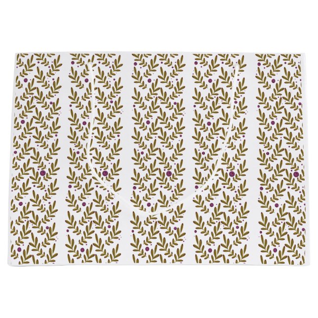 Botanical Gift Bag Large Große Geschenktüte (Vorderseite)