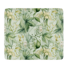 Botanical Green Foliage - New Home Gif Schneidebrett