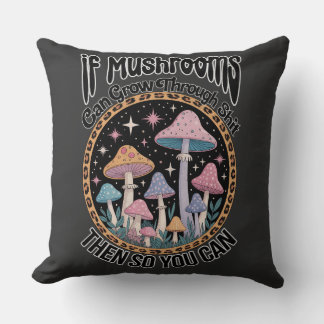 Botanical Mushroom Kissen