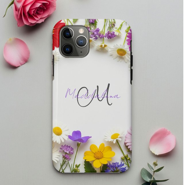 Botanical Phone Case with Wildflowers | iPhone  (Von Creator hochgeladen)