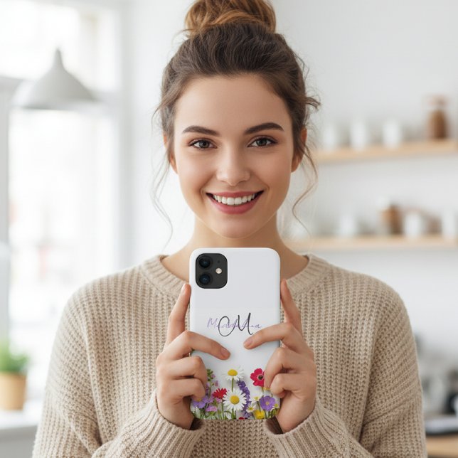 Botanical Phone Case with Wildflowers | iPhone  (Von Creator hochgeladen)