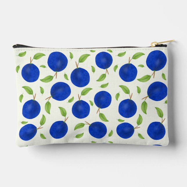 Botanical Plums Collection Ivory Zubehörtasche (Rückseite)