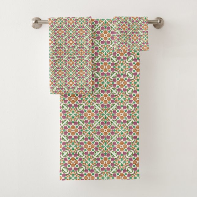 Botanical Pop_Forest Badhandtuch Set (Insitu)