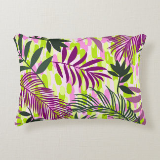 Botanical seamless pattern mixed with geometric sh dekokissen