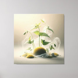 Botanical Sphere Composition Leinwanddruck