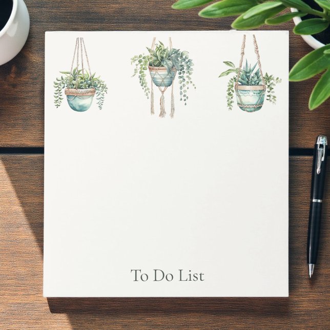 Botanical To Do List Notizblock (Von Creator hochgeladen)