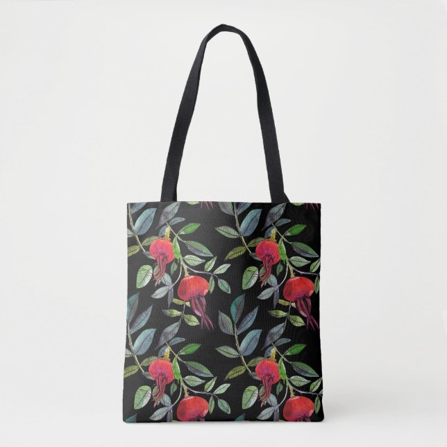 Botanical watercolor drawing dogrose pattern. Brig (Vorderseite)