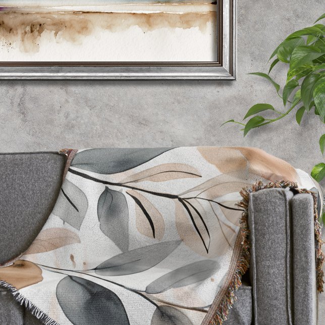 Botanicale Decke (Add style to your room and get cozy all at the same time with this pretty throw blanket.)