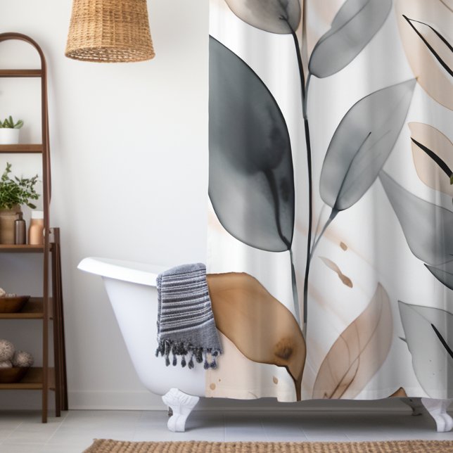 Botanicale Duschvorhang (Create a matching bathroom ensemble with our shower curtain, bath mat and towel set. )