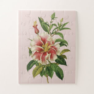 Botanicale Vintage Blume Modernes Art II Poster Puzzle