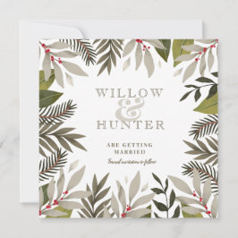 Botanicalme | Moss | Save the Date Karte