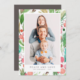 Botanicals Botanicals Modern Feiertagskarte