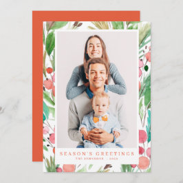 Botanicals Botanicals Modern Feiertagskarte