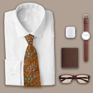 Botanicals Caramel Brown Krawatte