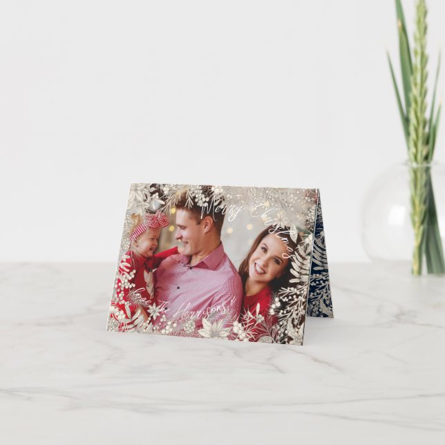 Botanicals-Navy-Floral-1-Foto Weihnachten (Vorderseite)