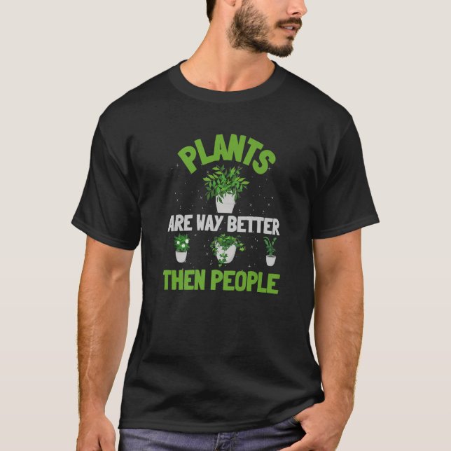 Botanik Beruflicher botanischer Biologie Pflanze S T-Shirt (Vorderseite)