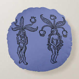 Botanik: Mandrake, 1476 Rundes Kissen