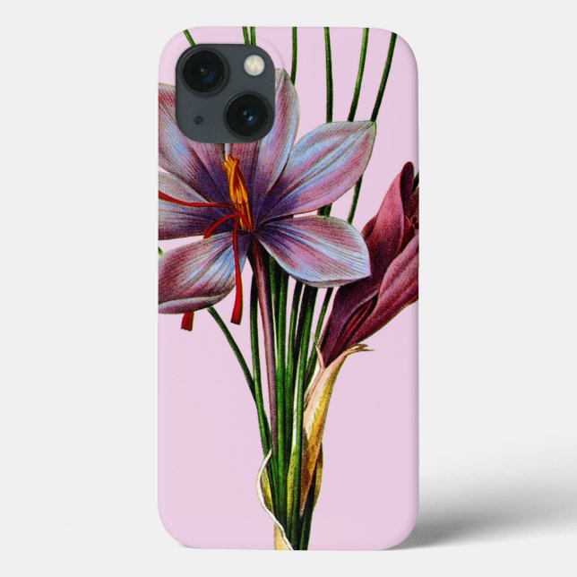 Botanik: Safran Case-Mate iPhone Hülle (Rückseite)