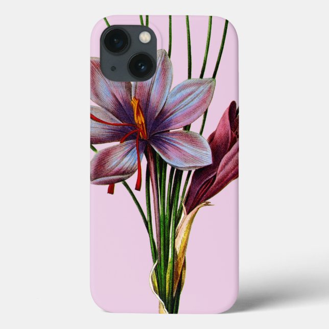 Botanik: Safran Case-Mate iPhone Hülle (Rückseite)