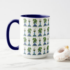 Botanik- und Buch-Tasse Tasse