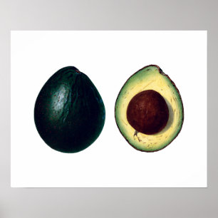 Botanikdruck AVOCADOS Poster