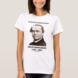 Botaniker, der die Welt Gregor Mendel änderte T-Shirt
