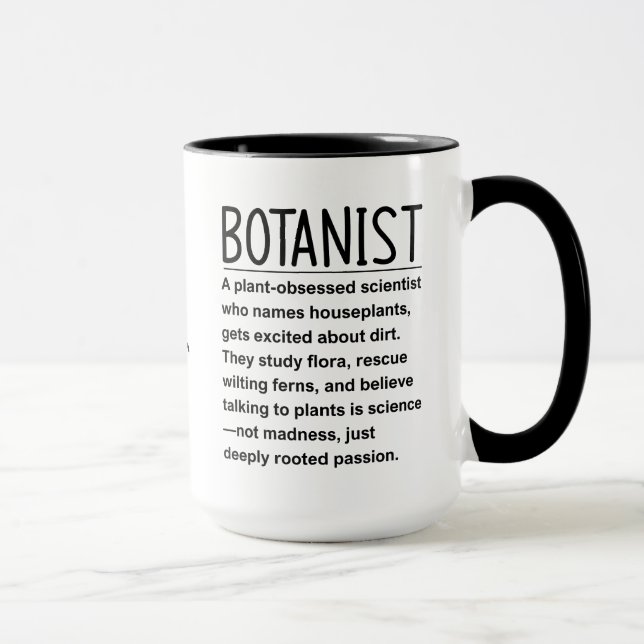 Botaniker Tasse (Rechts)