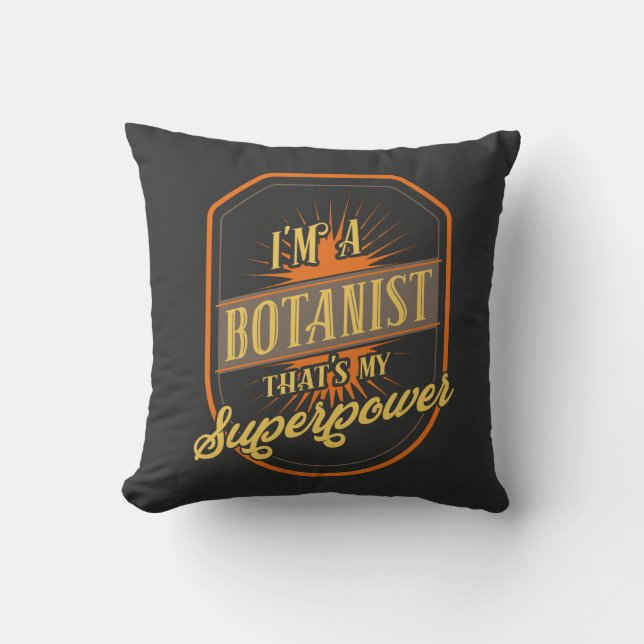 Botanikerin Kissen (Vorderseite)